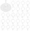 201 Stainless Steel Wine Glass Charms AJEW-AB00146-1