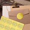 12 Sheets Self Adhesive Gold Foil YOU MADE A DIFFERENCE Embossed Stickers DIY-WH0451-035-6