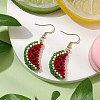 Glass Seed Beads Dangle Earrings EJEW-MZ00295-2