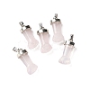 Natural Rose Quartz Pendants G-K322-01F-P-01-1