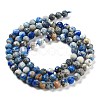 Natural Lapis Lazuli Beads Strands X-G-J400-D03-01A-5