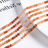 Natural Carnelian Beads Strands G-R462-A-030-4