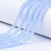 Electroplate Glass Beads Strands EGLA-A044-J3mm-B03-1