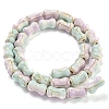 Baking Paint Synthetic Turquoise Beads Strands G-H060-05E-3