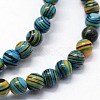 Synthetic Malachite Beads Strands G-A186-B-03-3