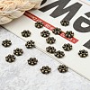 Tibetan Style Alloy Beads Daisy Spacer Beads LF1249Y-01AB-RS-4