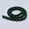 Natural Malachite Beads Strands G-F571-27AA2-6mm-2