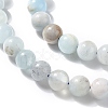 Natural Aquamarine Beads Strands X-G-I349-01A-01-3