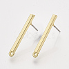 Alloy Stud Earring Findings X-PALLOY-S121-137-2