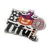 Halloween Printed Acrylic Pendants OACR-P026-D03-2