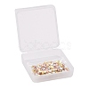 150Pcs 3 Colors Brass Spacer Beads KK-LS0001-12-6