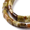 Natural Dragon Blood Jabe Beads Strands G-E572-03-3