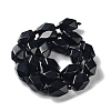 Natural Obsidian Beads Strands G-C182-24-01-3