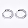 304 Stainless Steel Huggie Hoop Earrings X-EJEW-N016-003-2