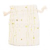 Christmas Theme Cotton Fabric Cloth Bag ABAG-H104-B11-2