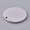 Non-Tarnish 304 Stainless Steel Pendants STAS-P245-45P-2