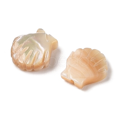 Natural Trochus Shell Carved Beads SHEL-P017-08A-1