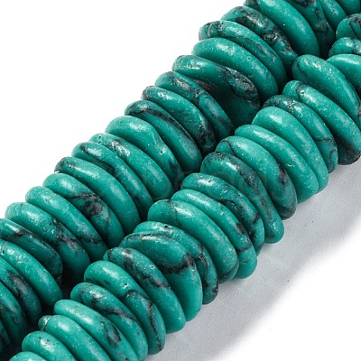 Graduated Synthetic Turquoise Beads Strands G-A237-01B-1