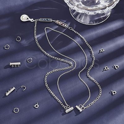 Unicraftale 304 Stainless Steel Clasps Sets STAS-UN0010-94P-1