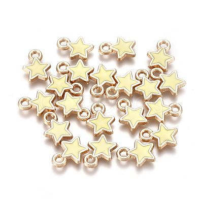 Alloy Enamel Charms PALLOY-TAC0011-29A-03-1