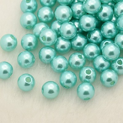 Imitation Pearl Acrylic Beads PL607-01-1