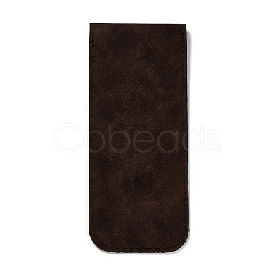 PU Imitation Leather Glasses Case AJEW-A030-01B-1