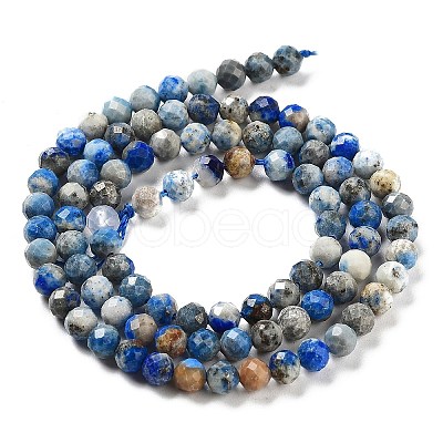 Natural Lapis Lazuli Beads Strands X-G-J400-D03-01A-1