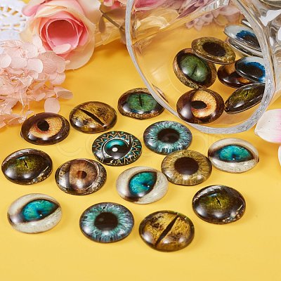 Glass Cabochons GLAA-SZ0001-03-1