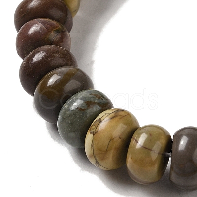 Natural Picasso Jasper Beads Strands G-Q161-B01-03-1