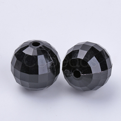 Transparent Acrylic Beads TACR-Q254-8mm-V72-1