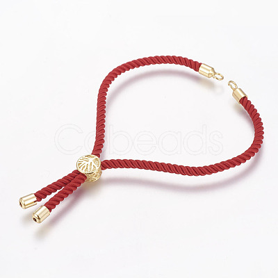 Nylon Cord Bracelet Making X-MAK-P005-03G-1