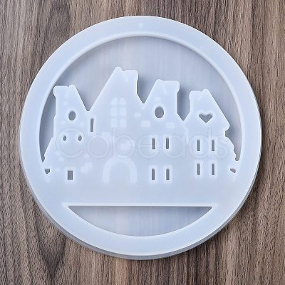 City Signs Decorated with Wind Chimes Silicone Mold SIMO-S001-01C-1