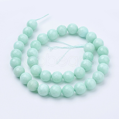 Natural Malaysia Jade Bead Strands X-G-F488-8mm-22-1