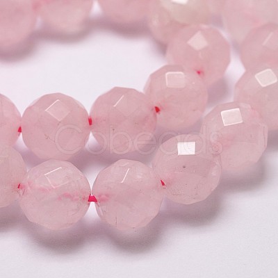 Natural Rose Quartz Beads Strands G-D840-21-10mm-1