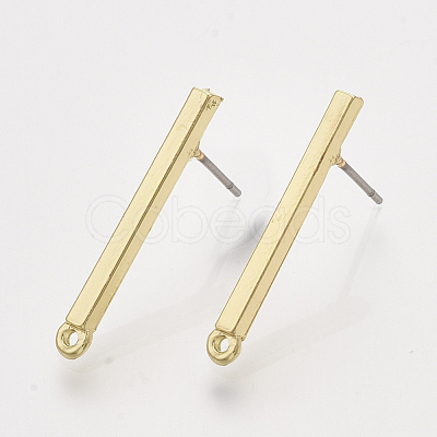 Alloy Stud Earring Findings X-PALLOY-S121-137-1