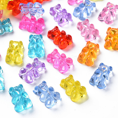 Transparent Acrylic Beads X-MACR-S373-52B-1