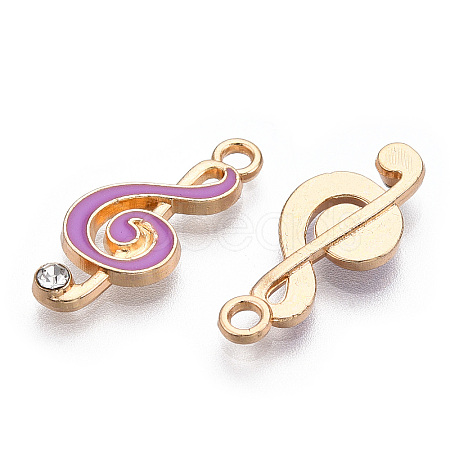 Alloy Enamel Pendants ENAM-WH0049-25G-04-1