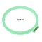 Plastic Cross Stitch Embroidery Hoops, Sewing Tools Accessory, Ring, Spring Green, Inner Diameter: 138mm