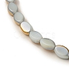 Electroplate Glass Beads Strands EGLA-L044-F-3