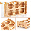 Wood Holders for Shot Glasses AJEW-WH0348-75-5