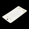 Gold Stamping Paper Jewelry Display Cards CDIS-M005-08-4