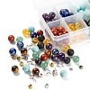 192Pcs 8 Styles 10mm Gemstone Beads Chakra Yoga Healing Stone Kits G-LS0001-02C-3
