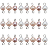 SUNNYCLUE 30Pcs Natural Freshwater Pearl Connector Charms FIND-SC0005-39-1