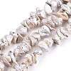 Natural Baroque Pearl Keshi Pearl Beads Strands PEAR-Q004-43B-4