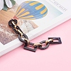 Handmade Acrylic Cable Chains AJEW-JB00902-02-3