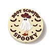 Halloween Themed Boot Scootin spooky Silicone Focal Beads SIL-M006-01B-1