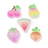 Transparent Resin Decoden Cabochons RESI-M045-04-1