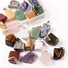 22Pcs 11 Styles Natural Gemstone Pendants X1-G-LS0002-12-2