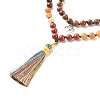 Buddhist Necklace NJEW-JN03847-4