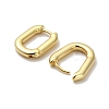 Rack Plating Oval Brass Hoop Earrings KK-S397-25G-2